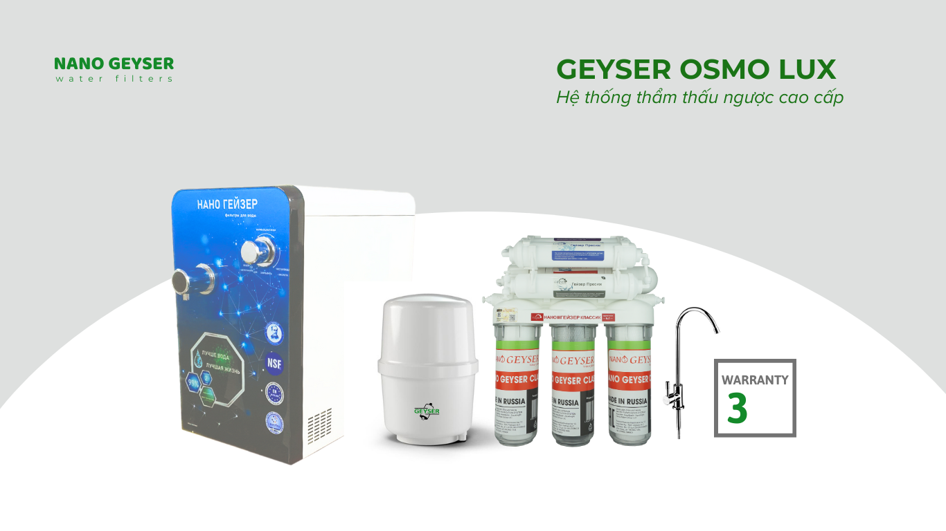 Máy lọc nước GEYSER OSMO LUX