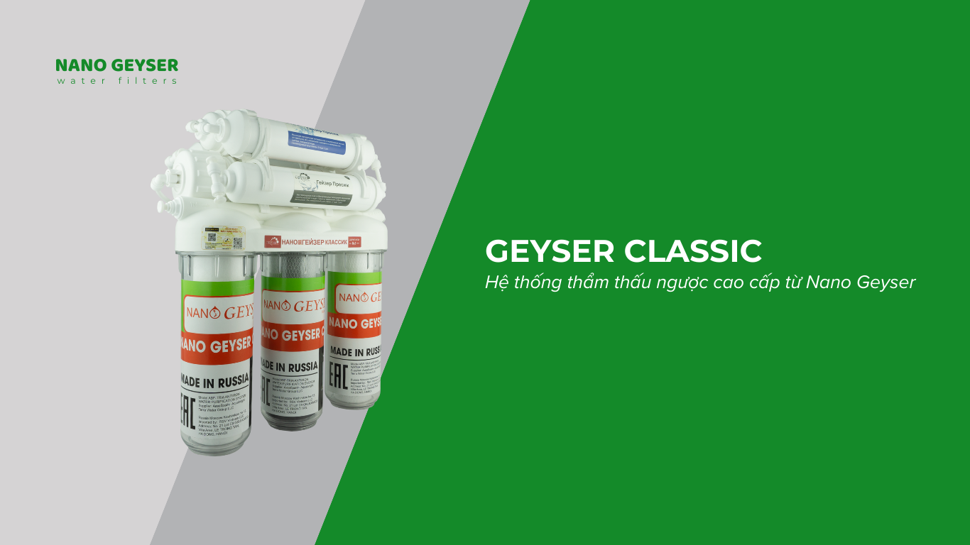 Máy lọc nước Geyser Classic